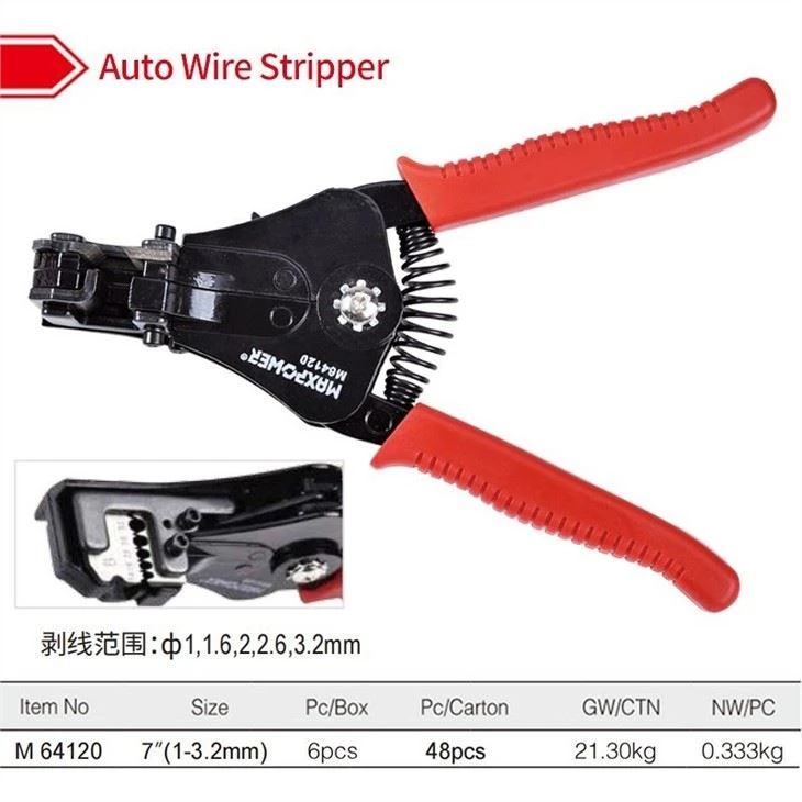Modular Plug Crimping Tool and Wire Stripper  Detailed Instructions