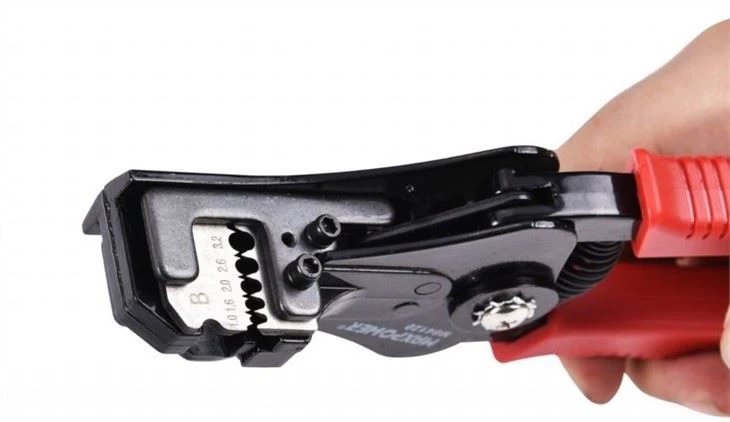 Modular Plug Crimping Tool and Wire Stripper 