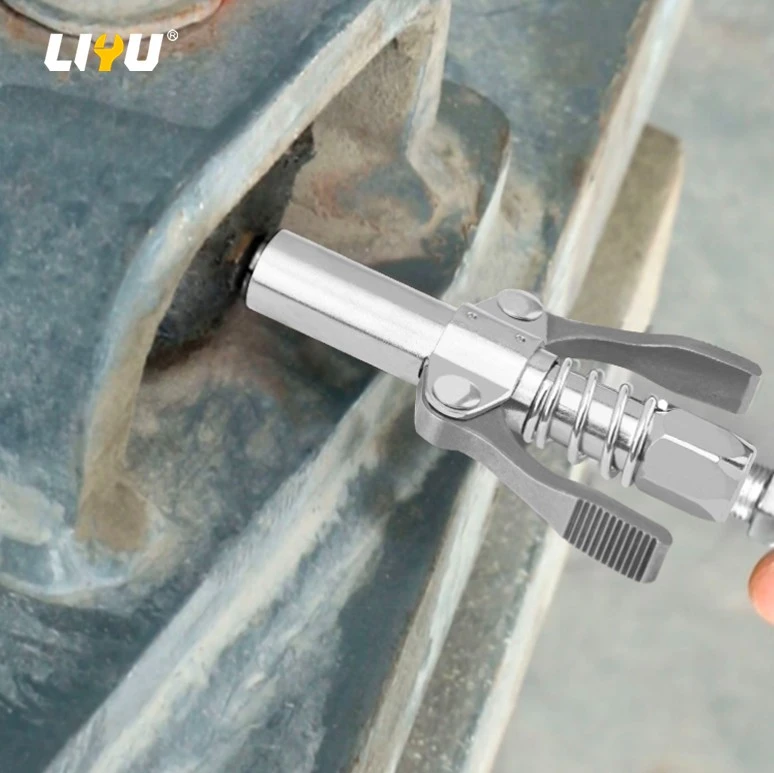 Grease Gun Nozzle Head Self-locking Injection Nozzle Locking Pliers Type Gun Head High-pressure Grease Nozzle Filler Gun Head Accessories suppliers