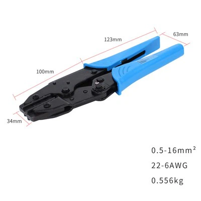 베어 터미널 압착 플라이어 냉간 압착 터미널